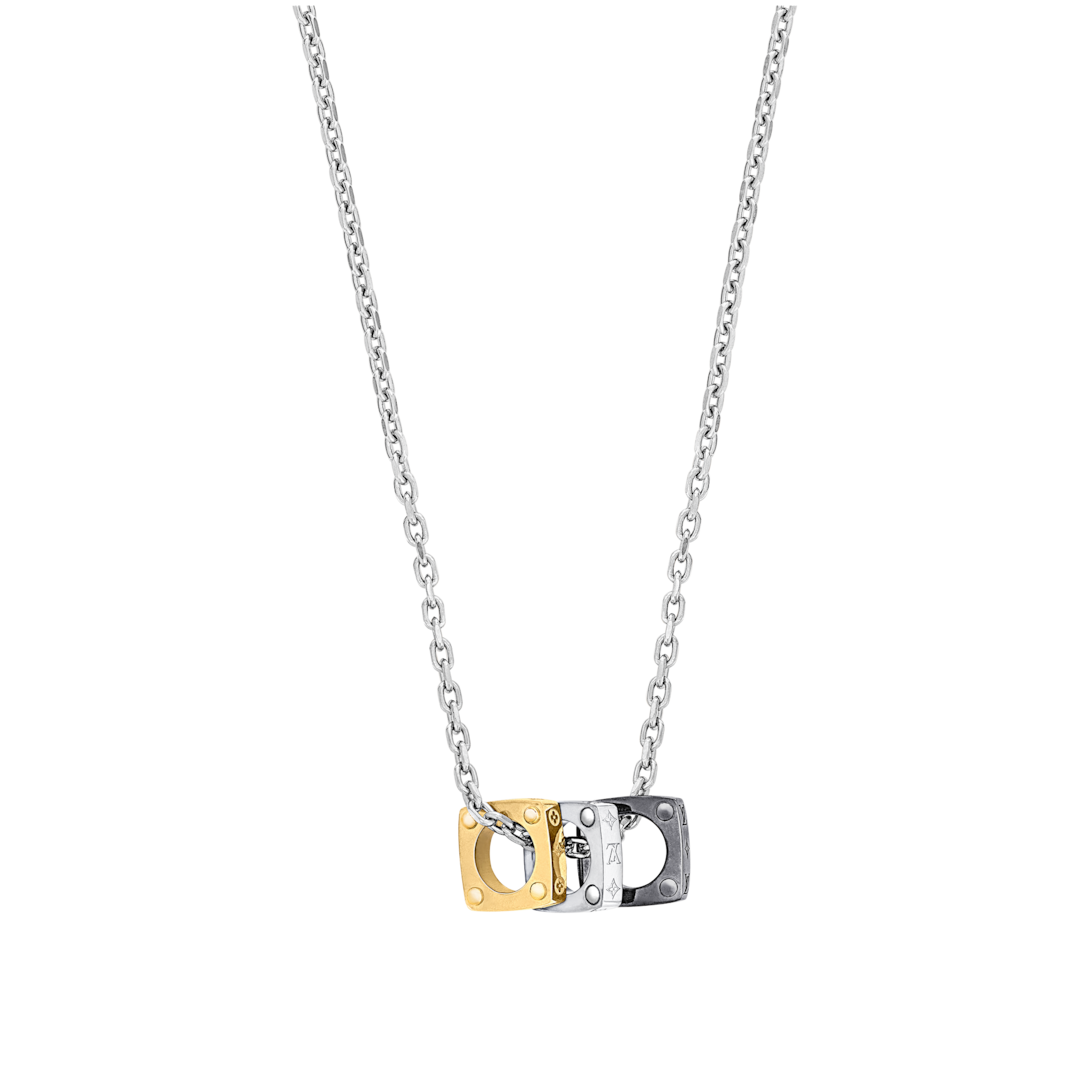 Louis vuitton diamond on sale necklace